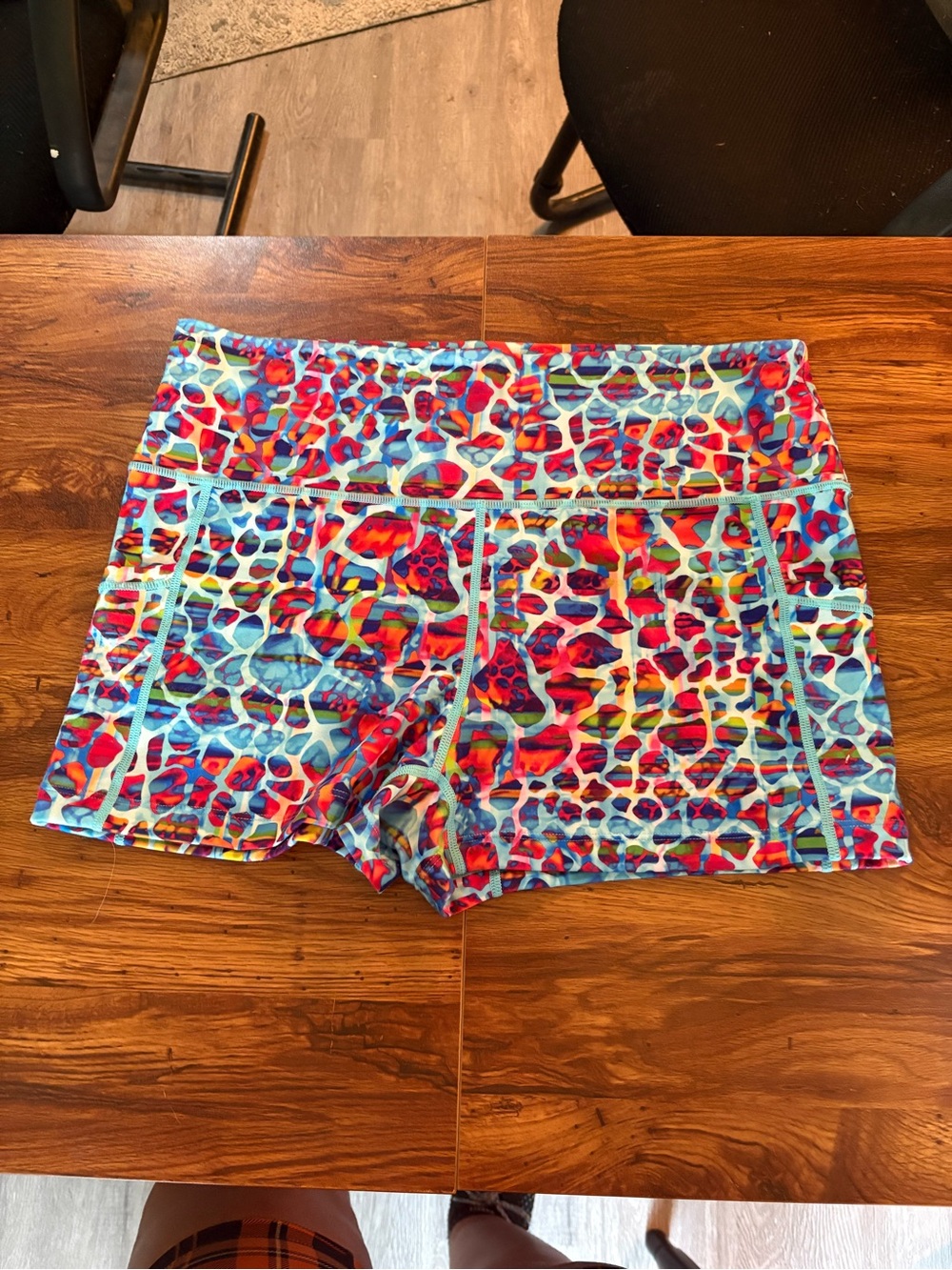 CVG Exotic Shorts XL 2.5” Inseam Colorful Animal Print